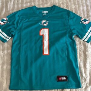 NFL Miami Dolphins Teal #1 Football Jersey
